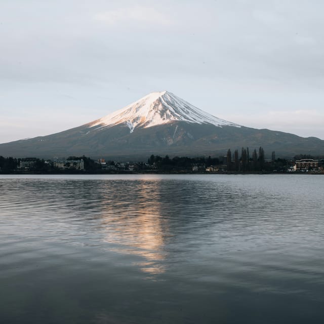 Mountain lake landscape